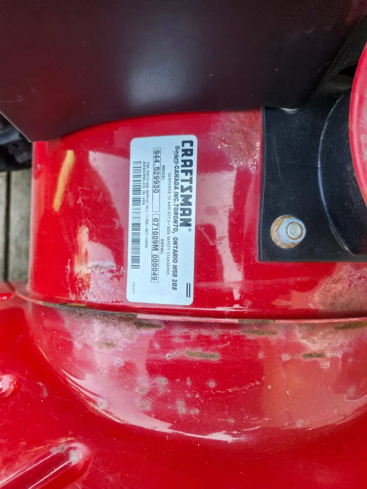 Craftsman 27" 14.5 Snowblower - 305cc image indicator(2)