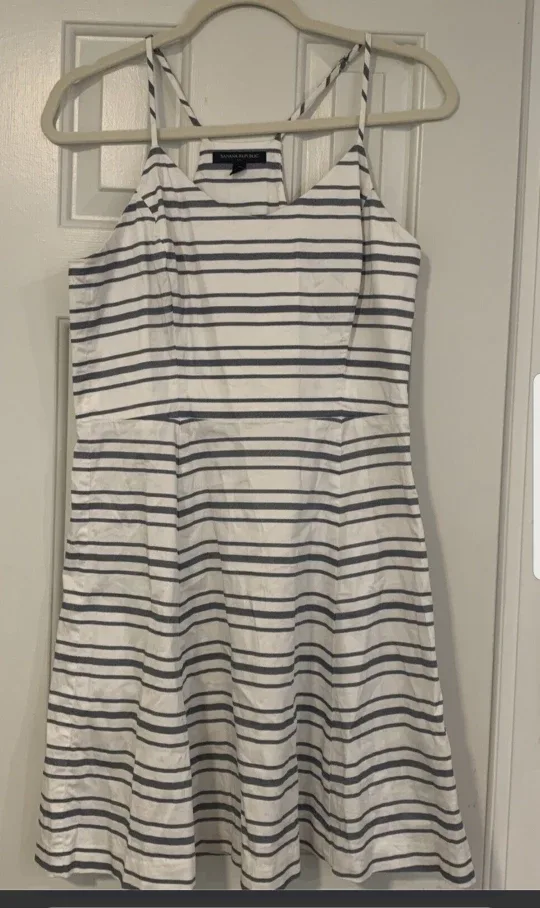 Banana Republic Striped Sundress thumbnail