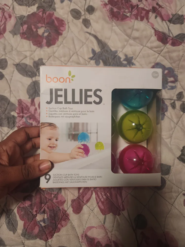 Boon Jellies Suction Cup Bath Toys - New in Box! thumbnail
