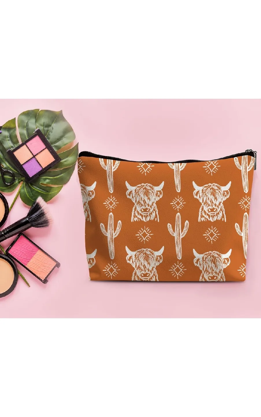 Brand New Cow-a Makeup Bag image indicator(9)