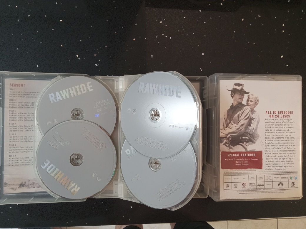 Rawhide: Seasons 1-6 DVD Set - Clint Eastwood - photo 3