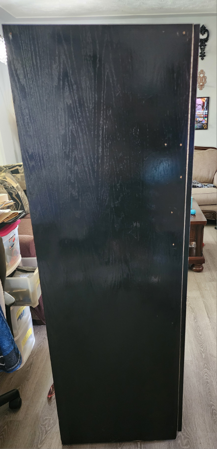 Black Wooden Wardrobe - photo 4
