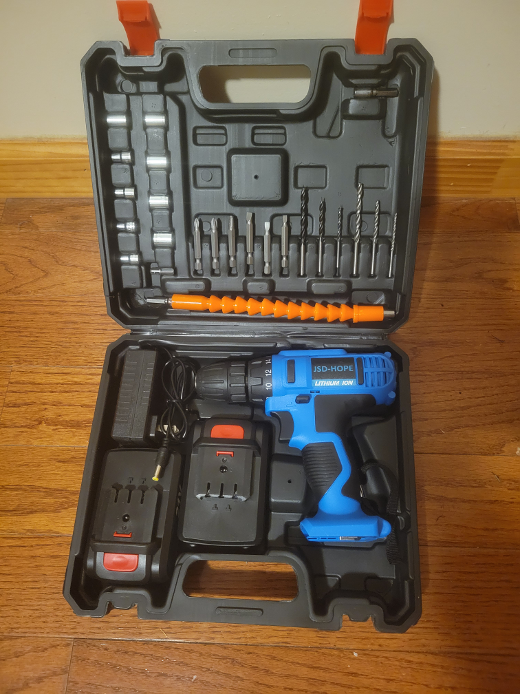 JSD-HOPE Cordless Drill Kit
