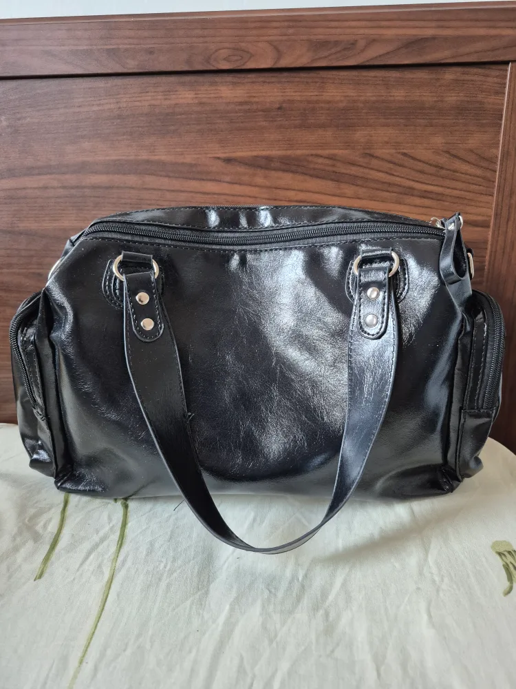 Fashion Black shouder bag 450g image indicator(3)