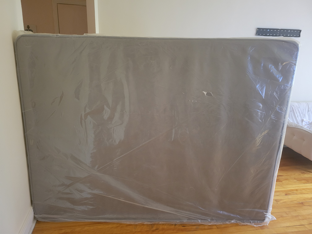 Matelas emballé
