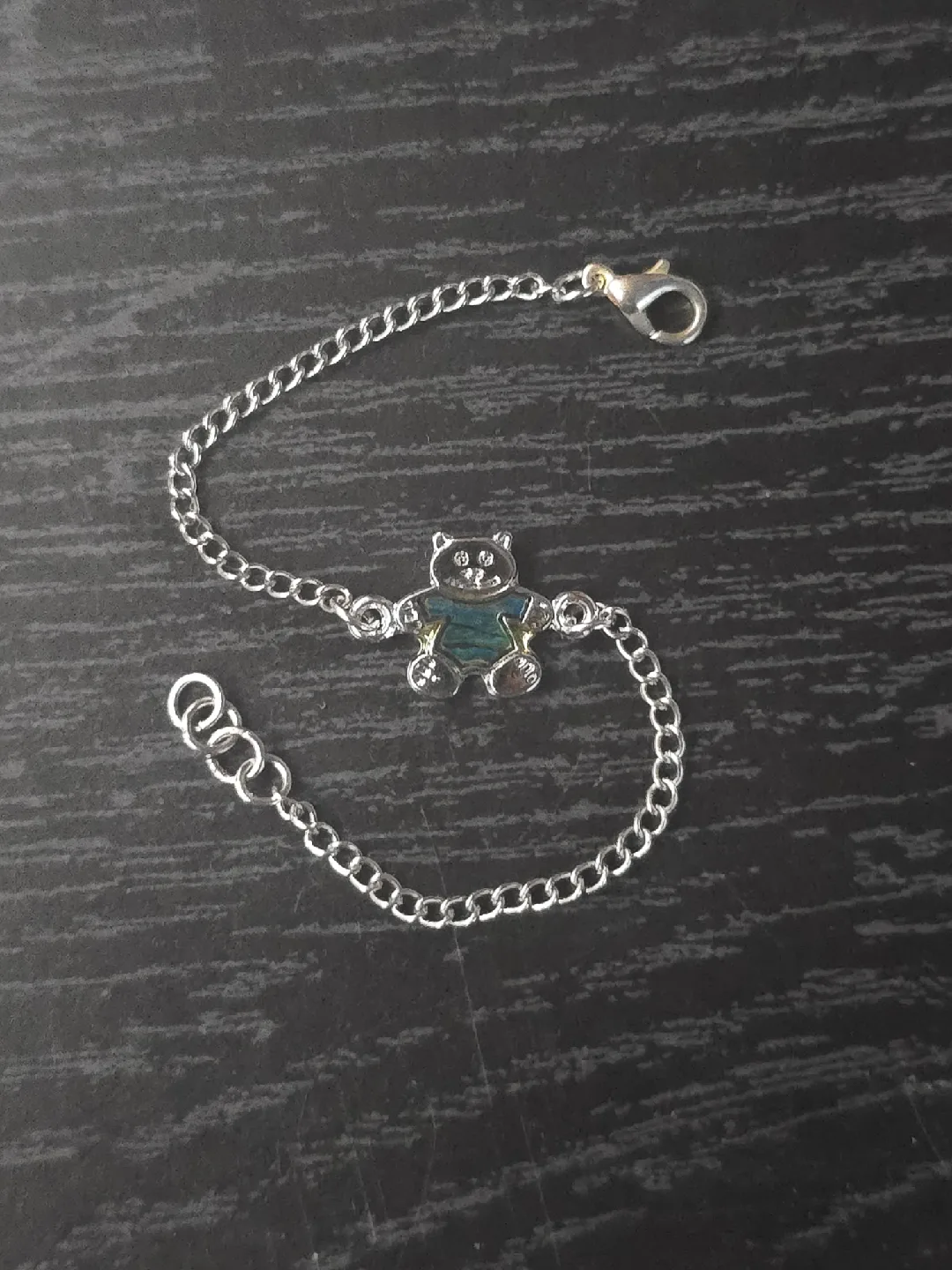 Cute Silver Bear Bracelet image indicator(2)