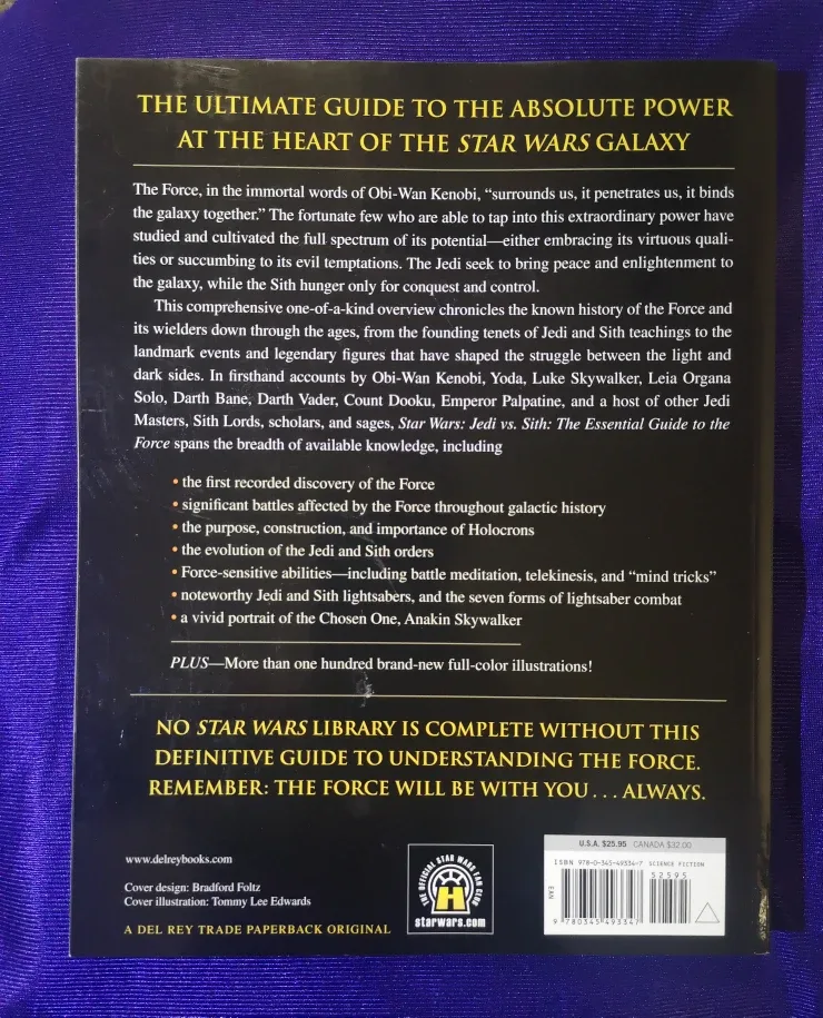 Star Wars Book ~ Essential Guide To The Force image indicator(2)