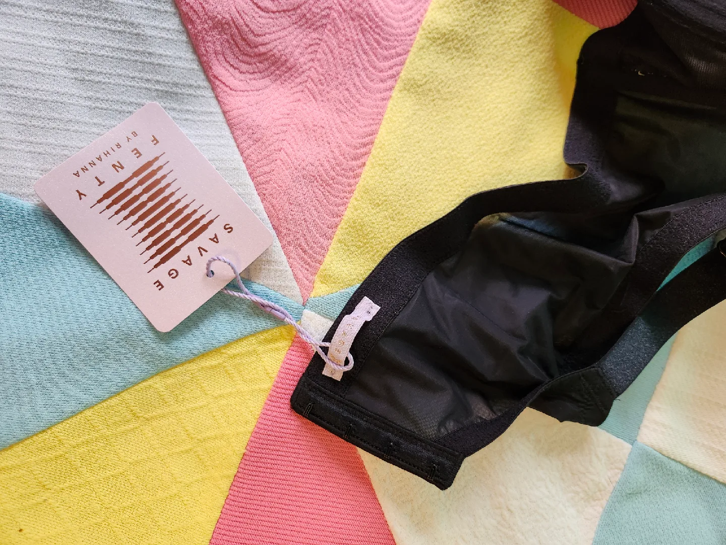 NWT SavageXFenty 46DDD bullet bra image indicator(4)