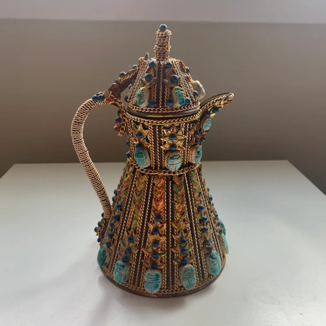 Antique decorative teapot thumbnail