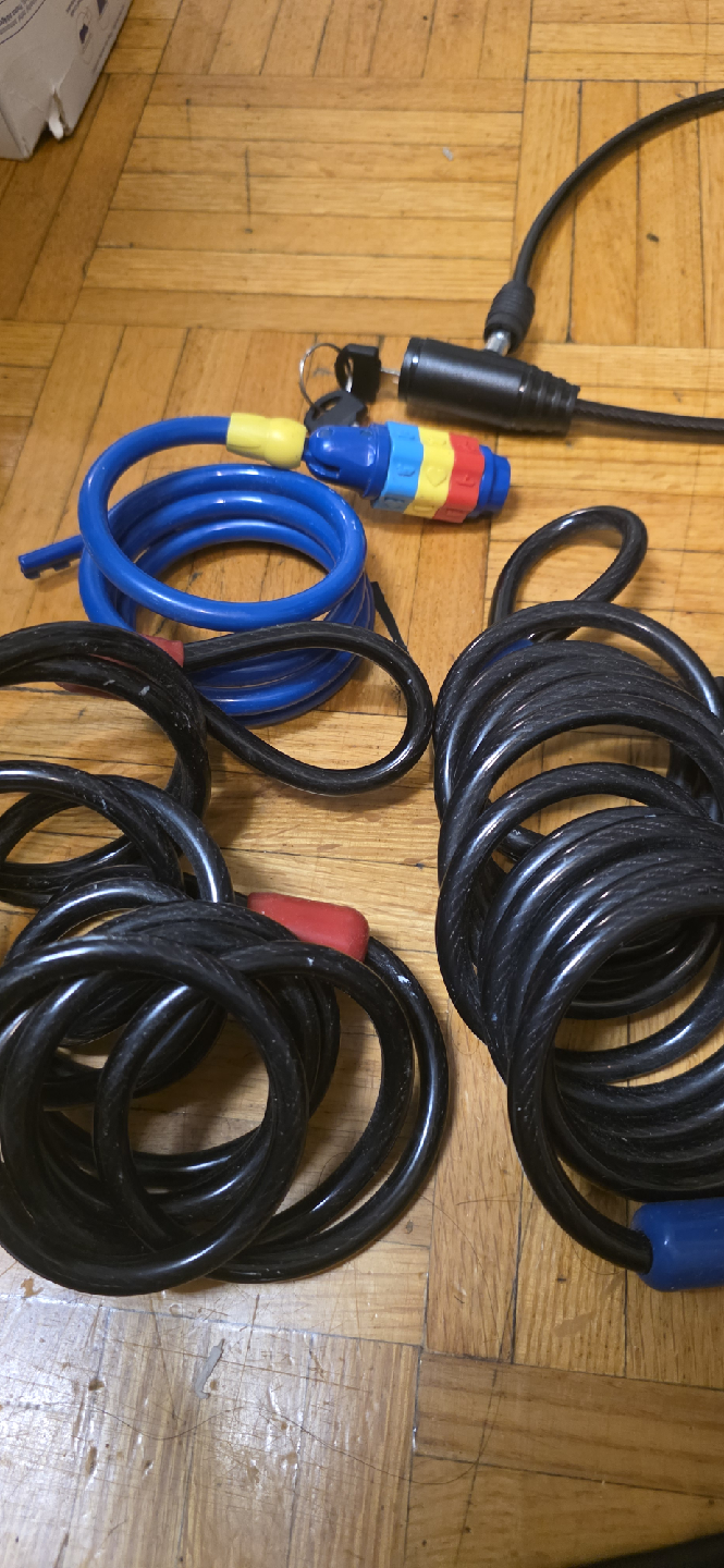 Bike Locks and Lights Bundle