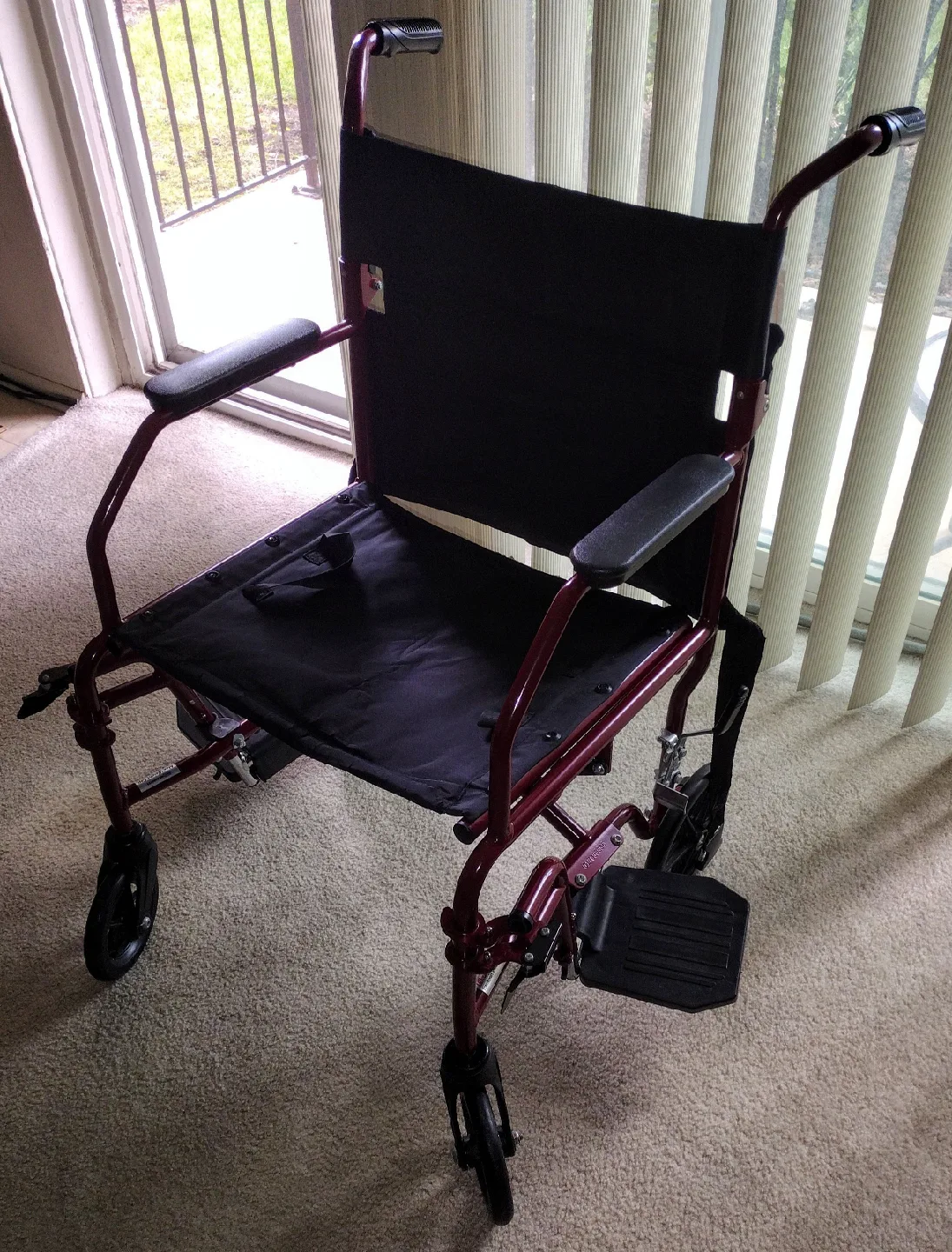 Like New Transporter Wheelchair thumbnail