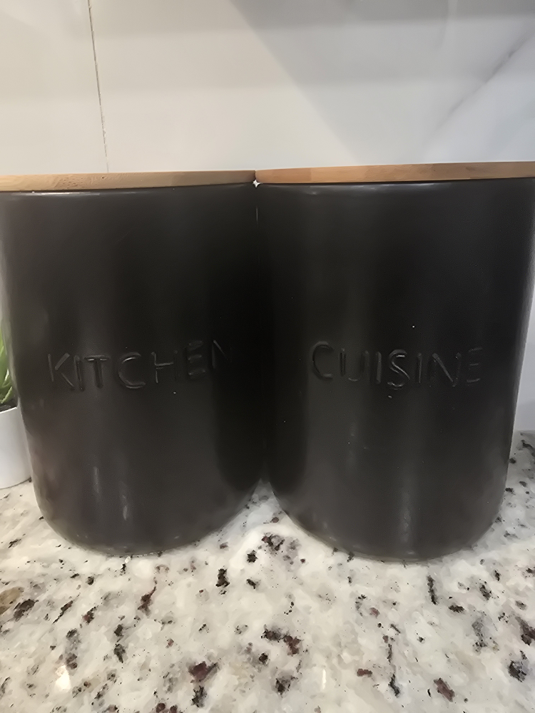 Kitchen & Cuisine Canister Set