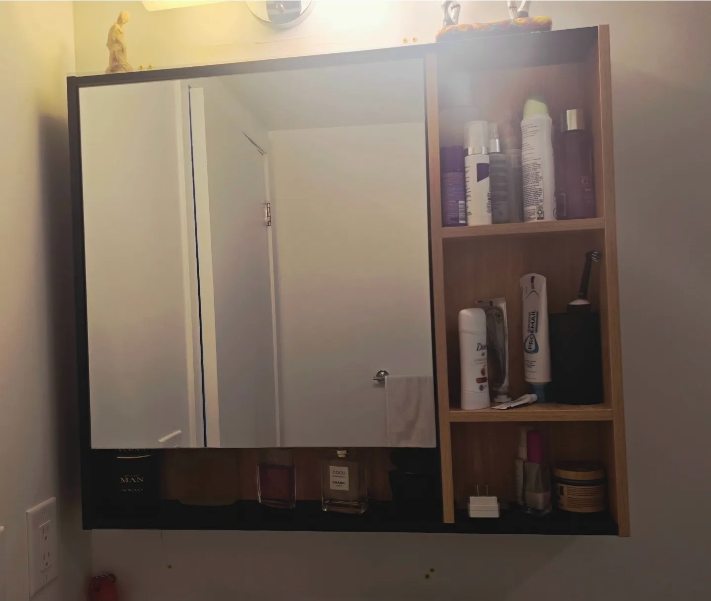 Moving Sale - Bathroom Vanity with Mirror and Shelves image indicator(4)