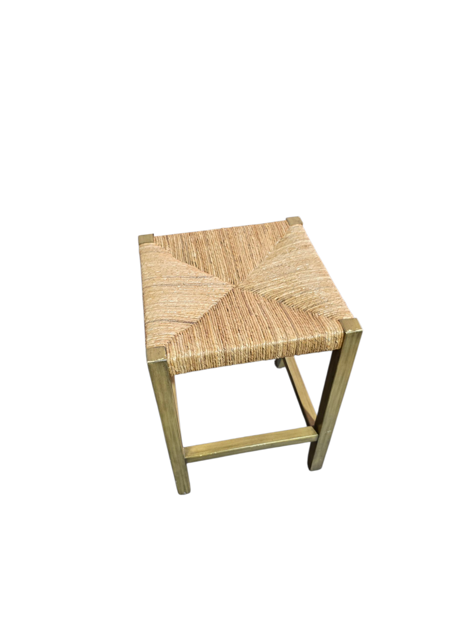 🥕  Woven Top Stool - Great Condition!