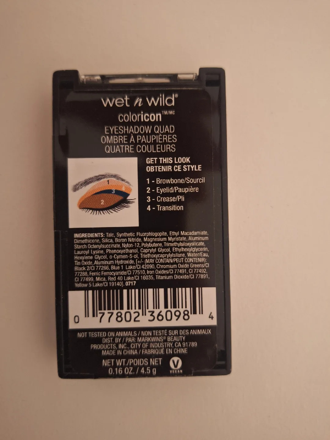 Wet n Wild Color Icon Eyeshadow Quad image indicator(2)