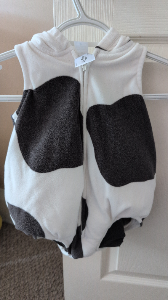 Cow Costume - Baby Size 6-9 Months
