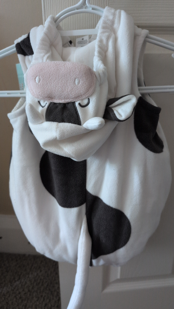 Cow Costume - Baby Size 6-9 Months - photo 2