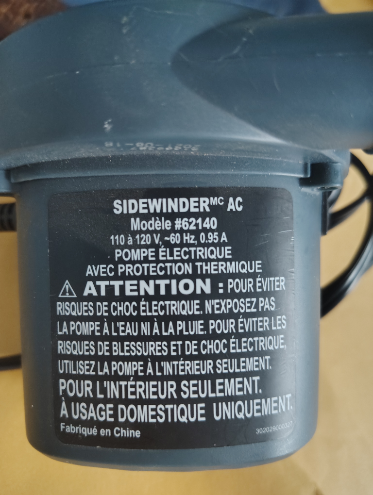 BestWay Electric Air Pump - photo 3