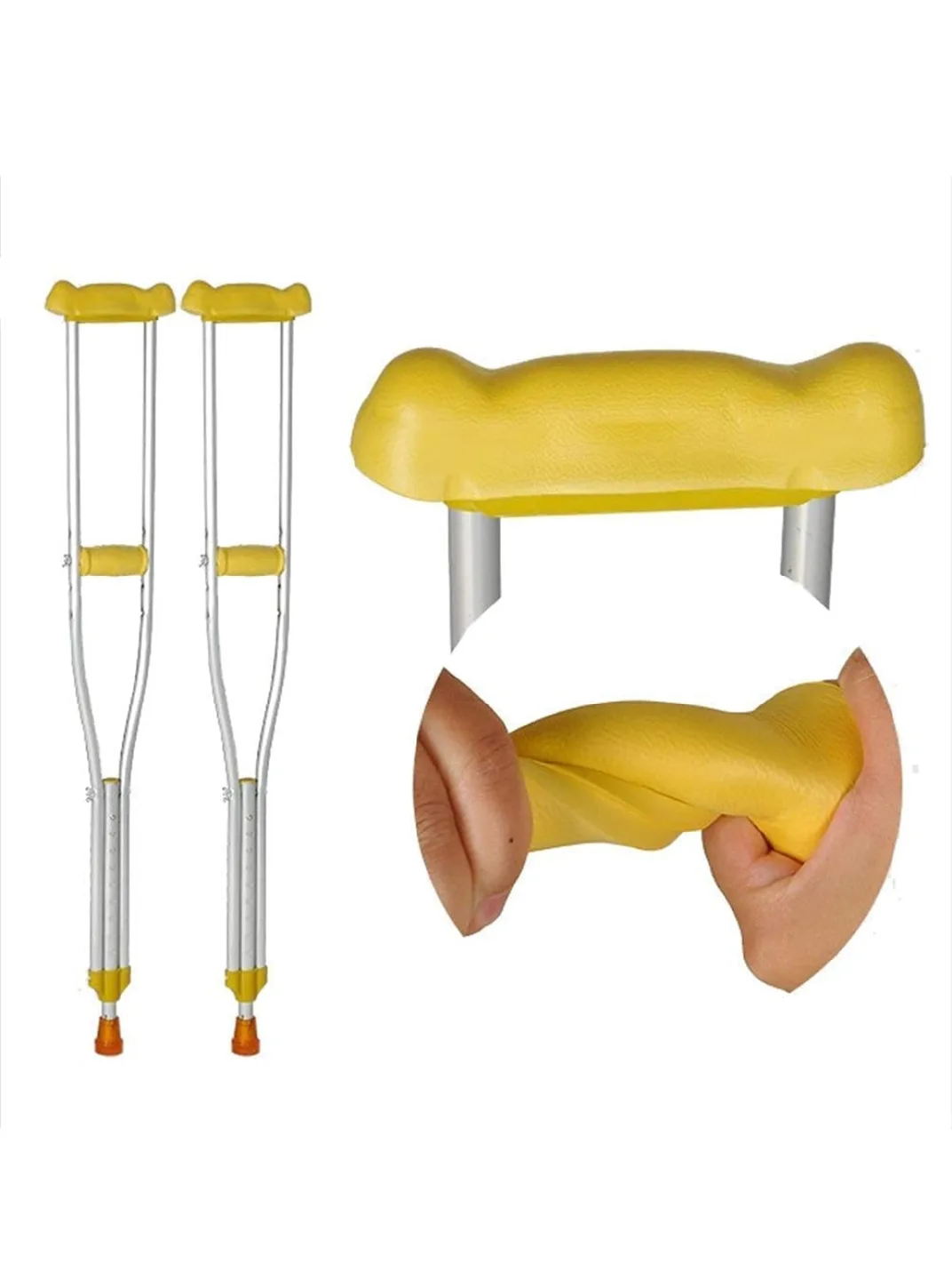Adjustable Aluminum Crutches thumbnail