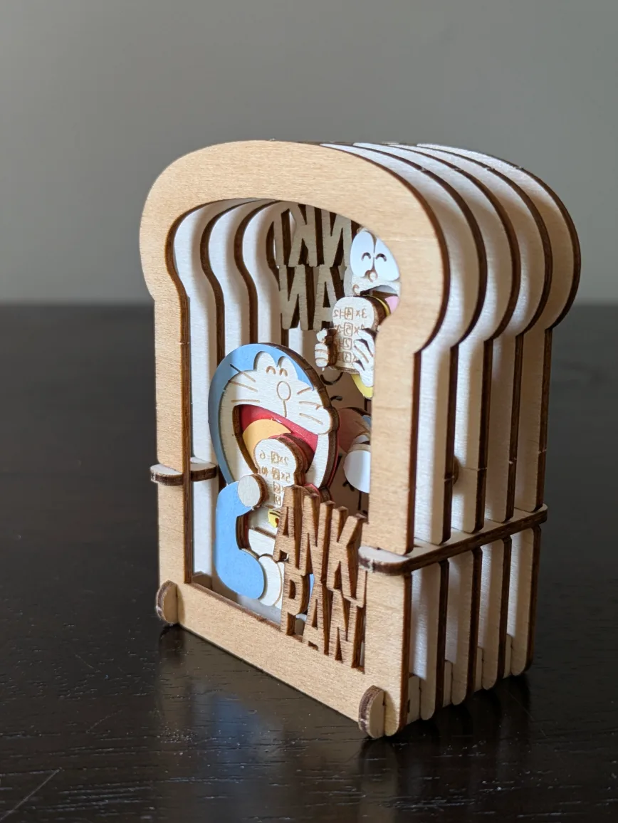 Doraemon 叮噹 Anki Pan Wooden Puzzle image indicator(2)