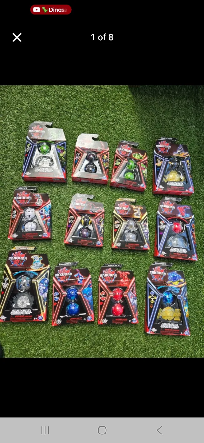 Brand new in box sealed bakugan. thumbnail