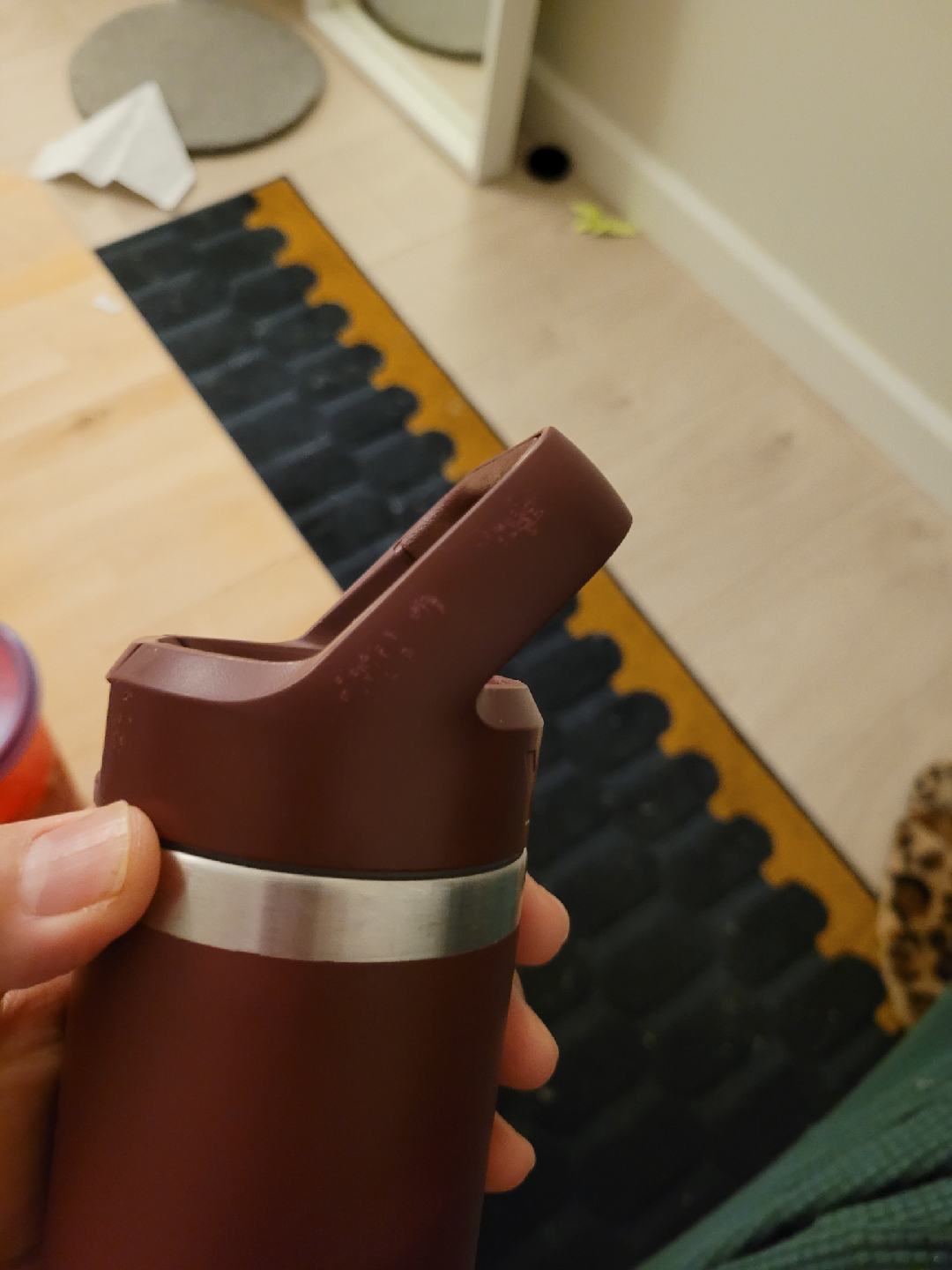 Yeti Rambler Jr 12oz Kids Bottle, Burgundy - photo 3