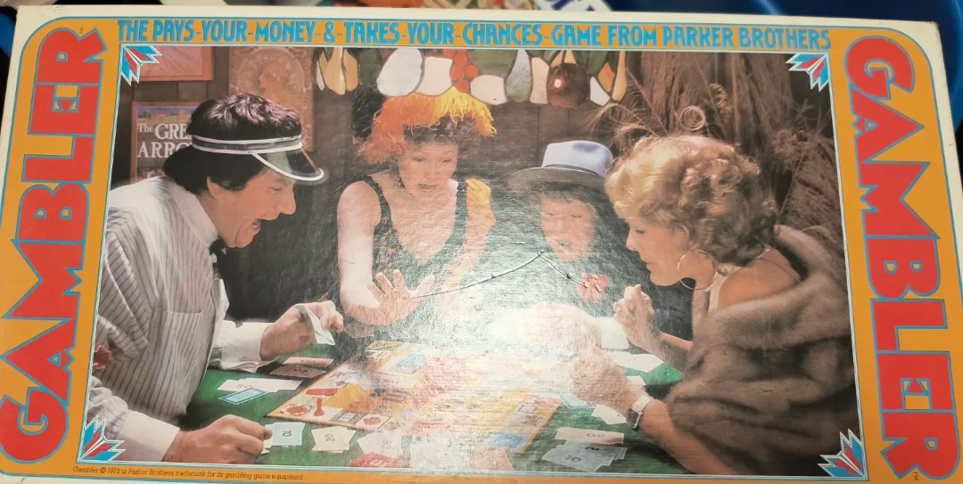 The Gambler Game by Parker Brothers thumbnail