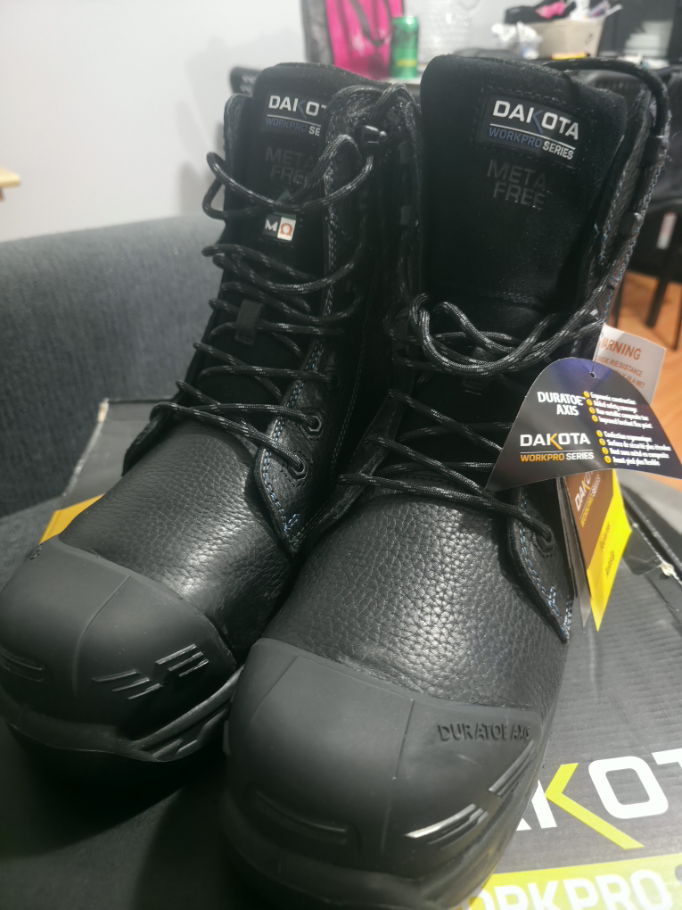 Dakota Workpro Series Black Boots - Size 12 - photo 5