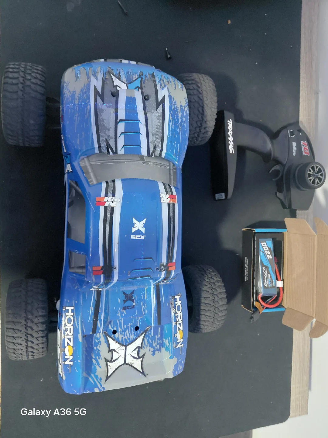 Traxxas RC Truck with Gens Ace Battery thumbnail