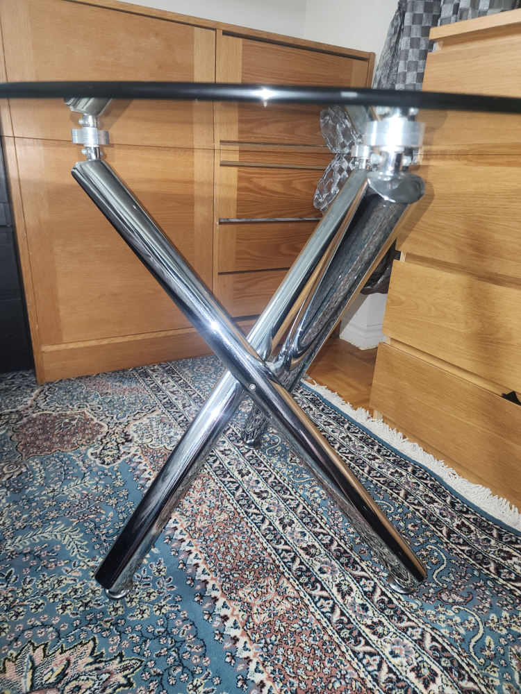 Round Glass Coffee Table - photo 5