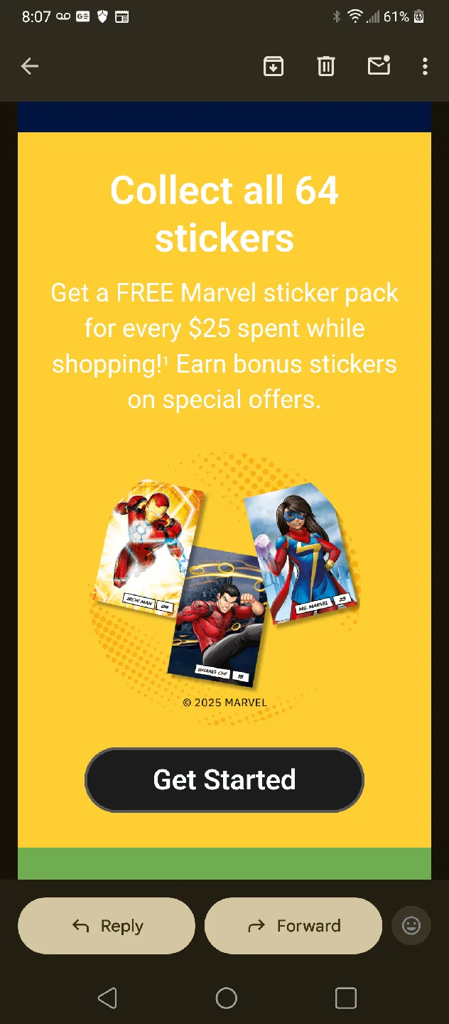 💚MARVEL BE A HERO STICKERS! 11 PACKS UNOPENED! image indicator(2)