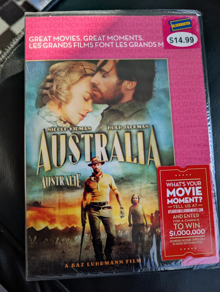 Australia DVD - Baz Luhrmann Film thumbnail