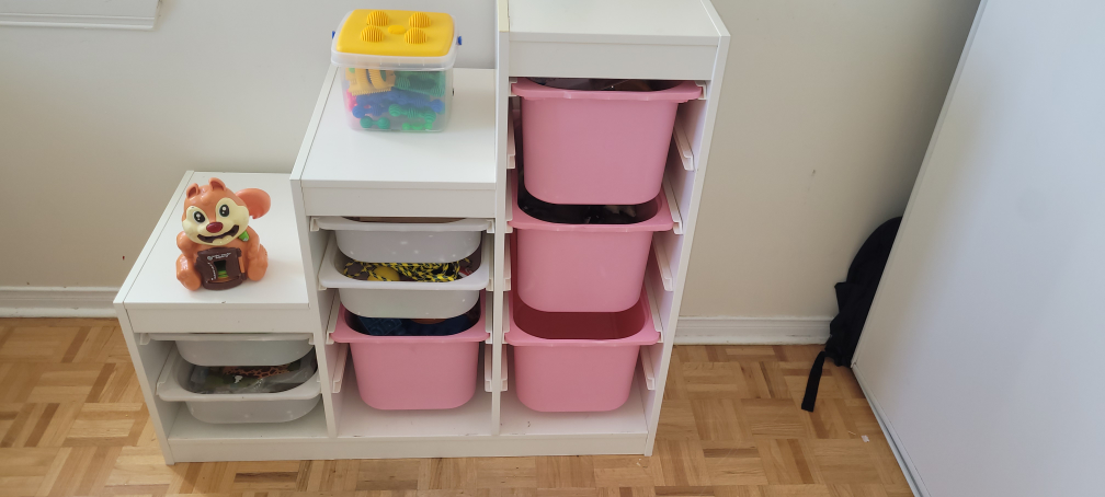 Ikea Trofast Storage Combination with bins