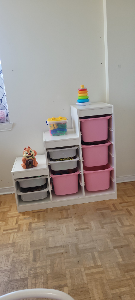 Ikea Trofast Storage Combination with bins - photo 2