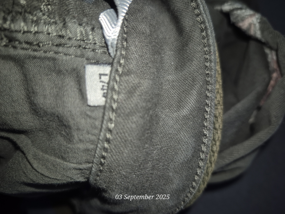 Hand Work Denim L/44 Olive Jeans with Embroidery - photo 4