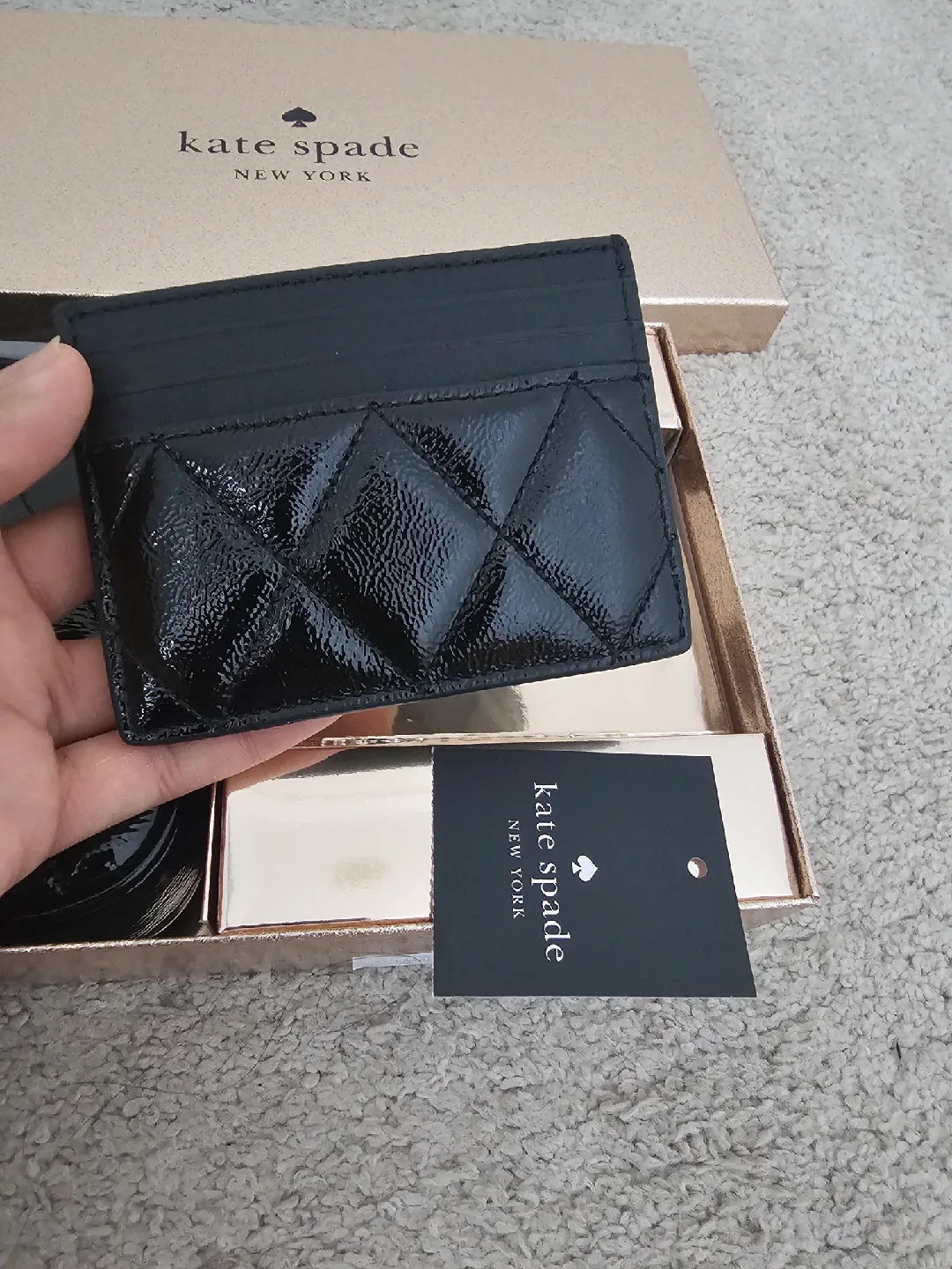 BNIB Kate Spade bag with Card holder set image indicator(5)
