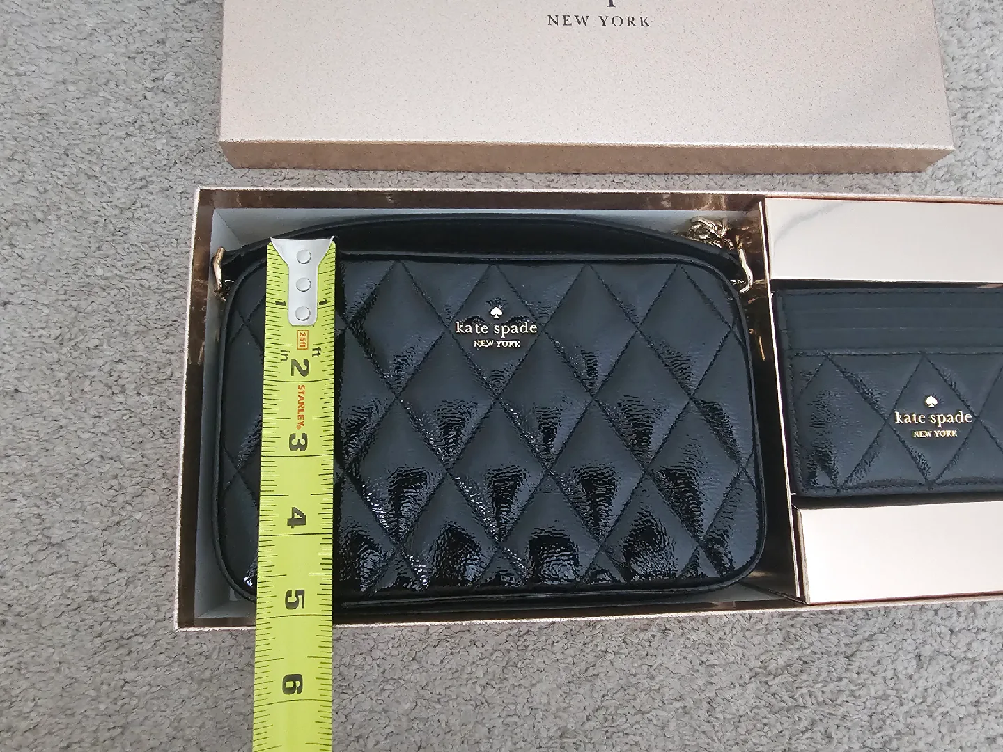 BNIB Kate Spade bag with Card holder set image indicator(6)