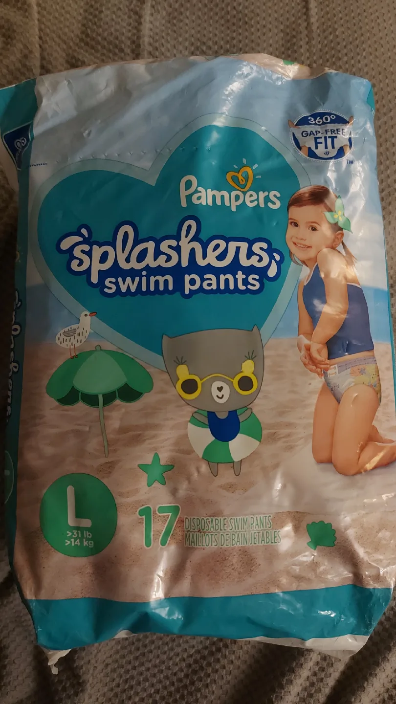 Pampers Splashers Swim Pants - Size L thumbnail