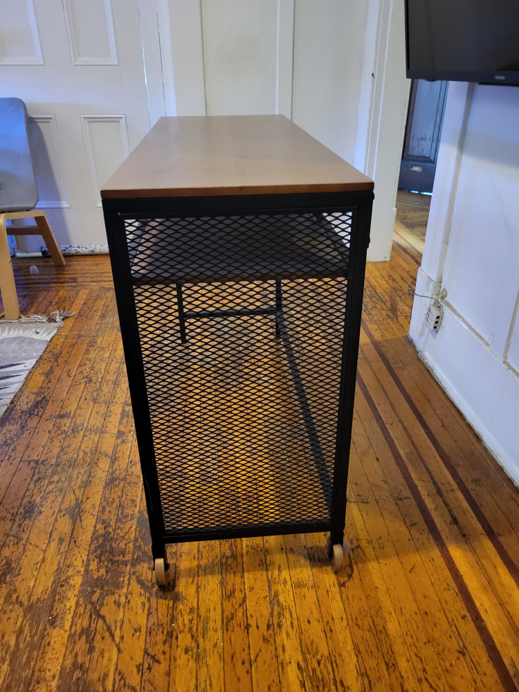 IKEA FJÄLLBO Laptop Table - Black, 100x36 cm - photo 2
