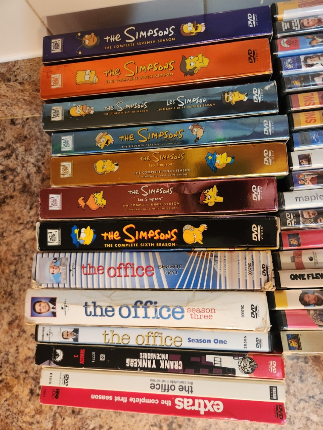 DVD Collection: The Simpsons, The Office, & More