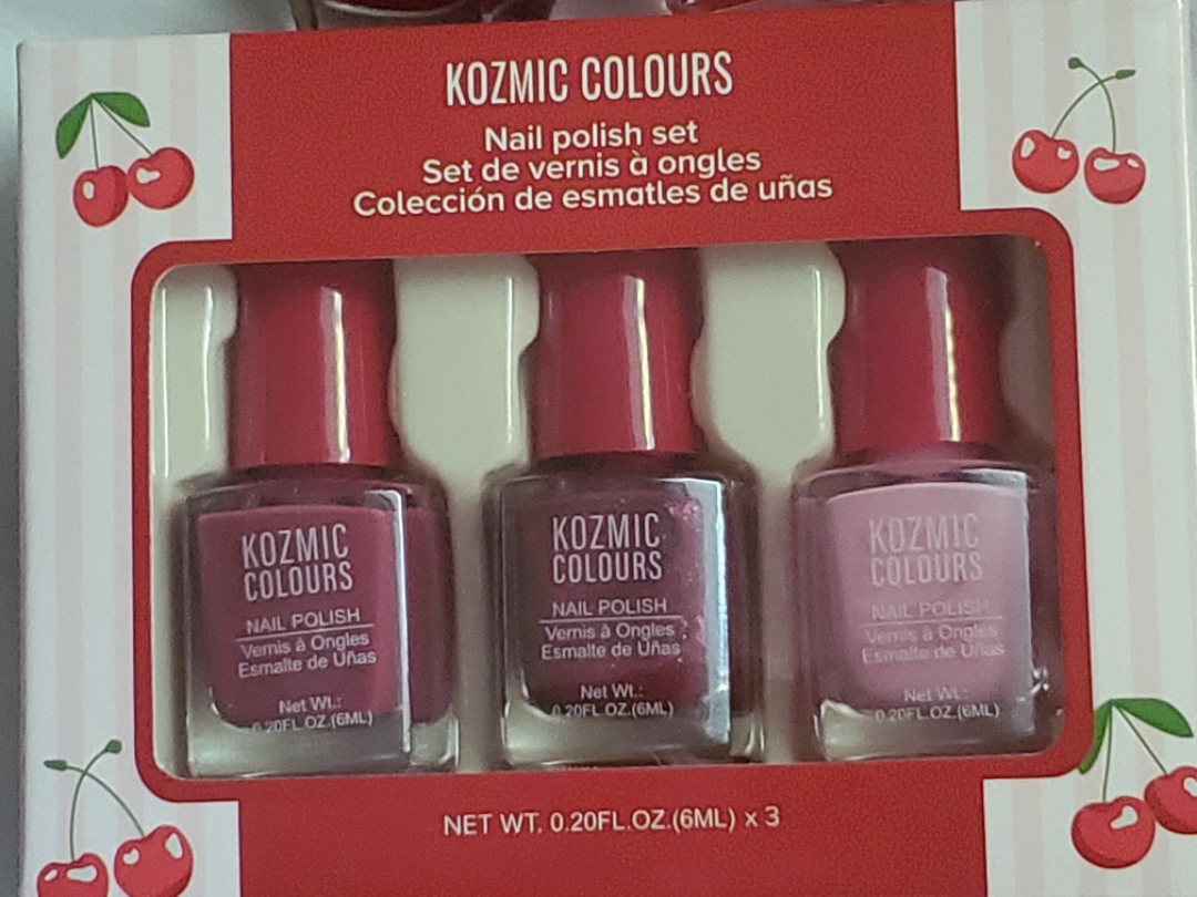Red and Pink Nail Polish Set - photo 3