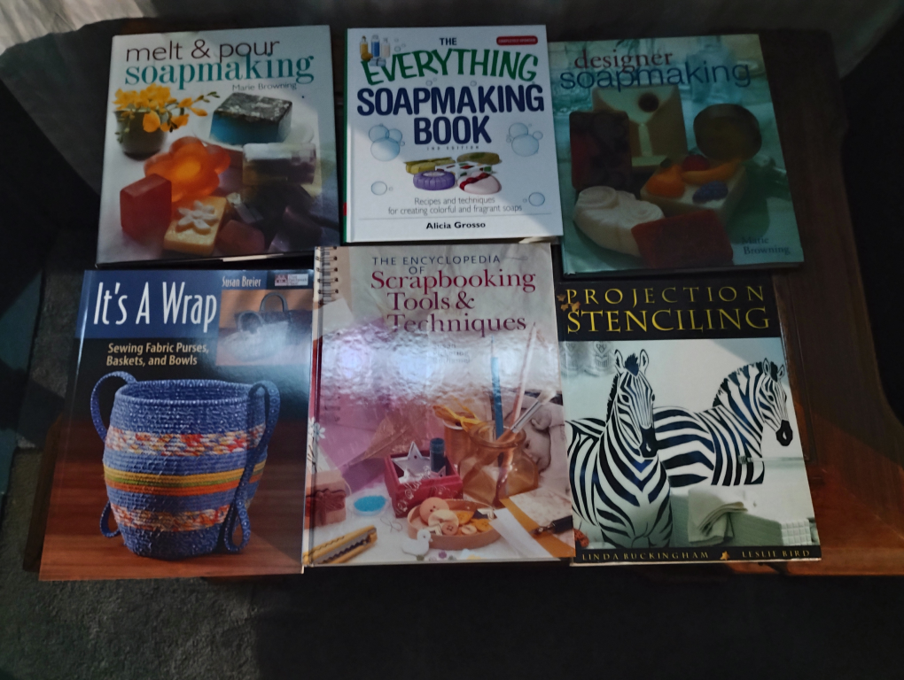 Craft & DIY Books: Soapmaking, Scrapbooking, Sewing