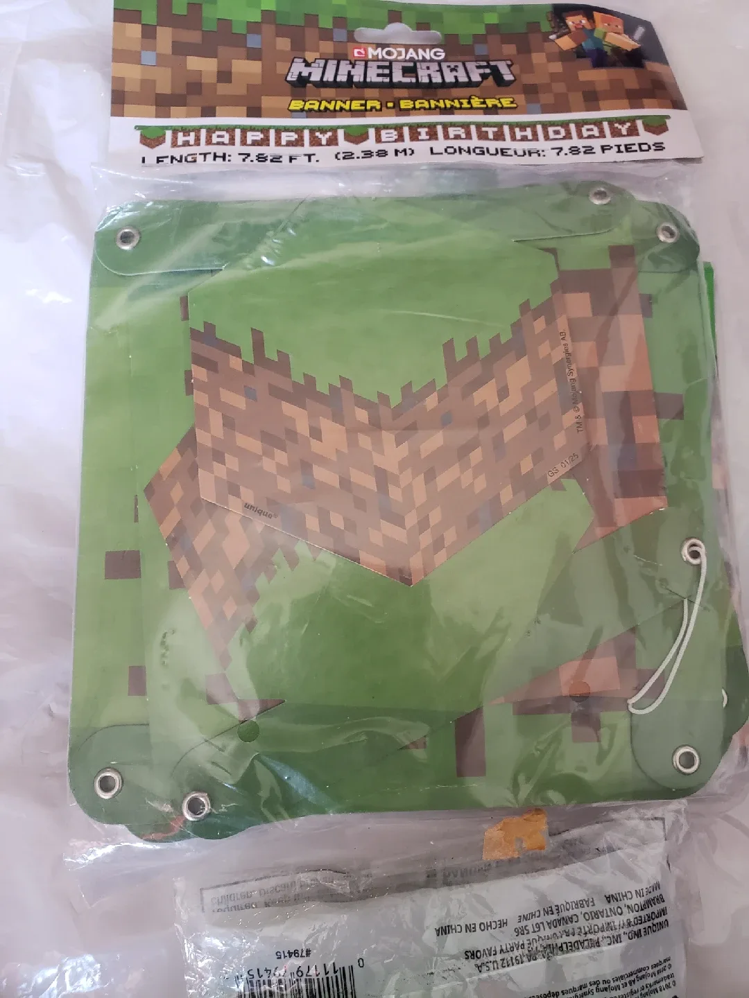 New Minecraft Happy Birthday Set thumbnail