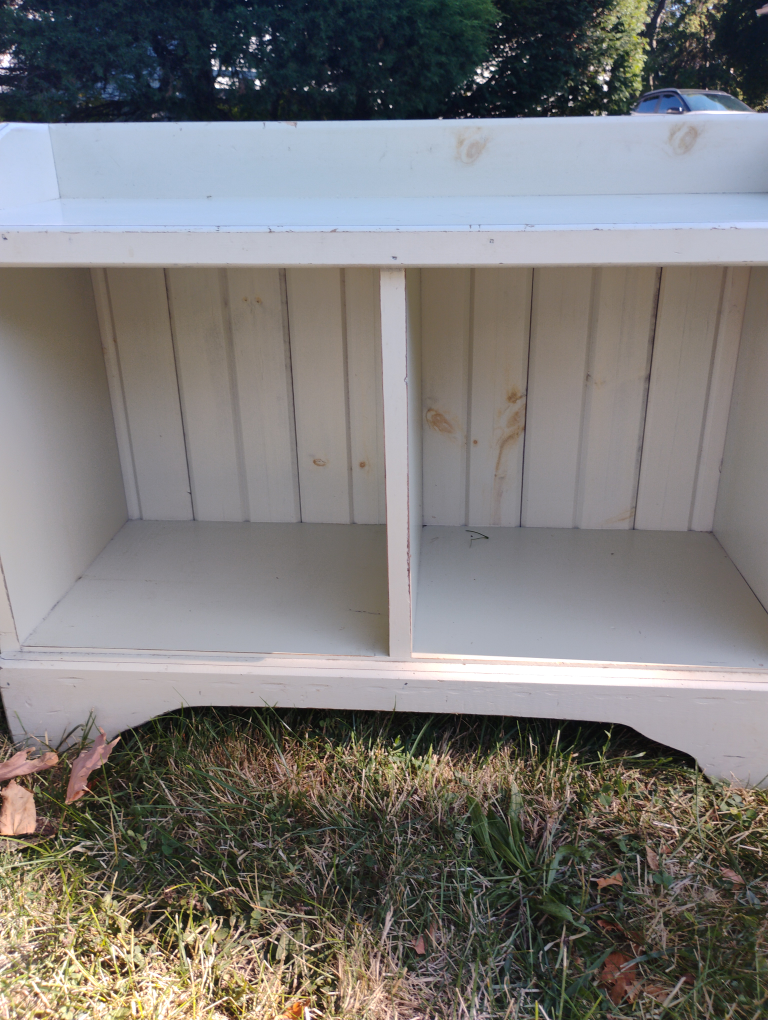 Wooden Storage Shelf