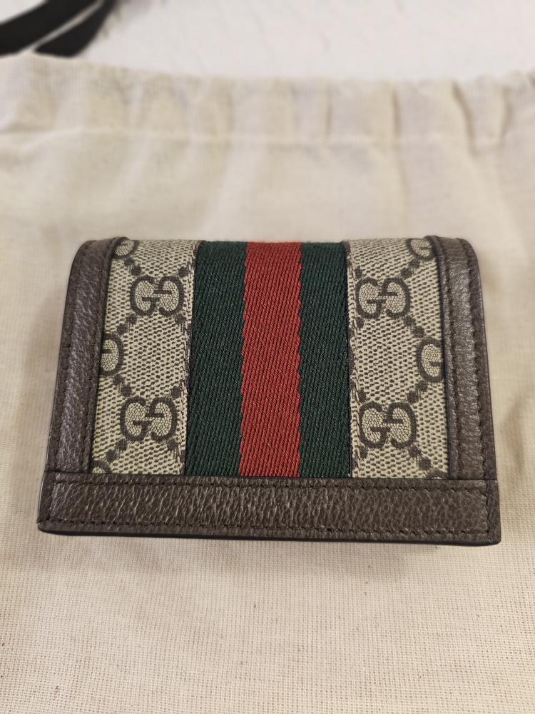 Authentic Ophidia GG Tri-fold Wallet - photo 3