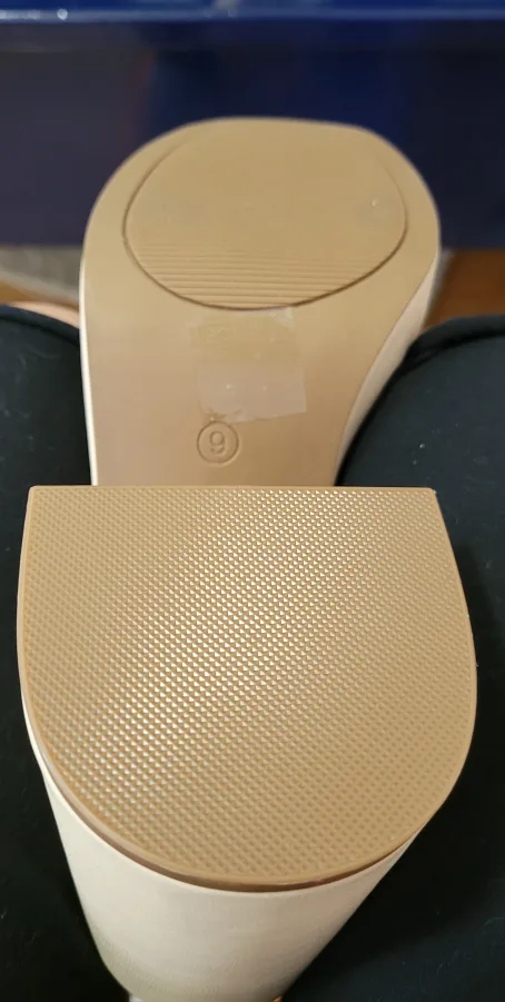 Brand New Nude Block Heel Sandals - Size 9 image indicator(6)