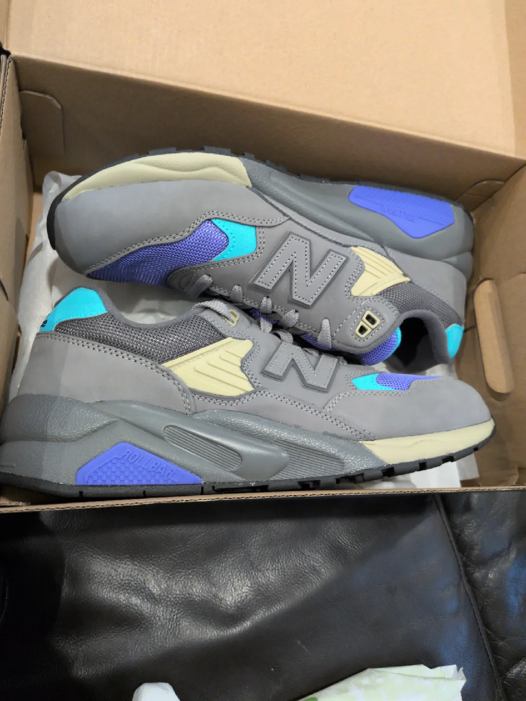 New Balance 580 Grey Blue US Mens 12 image indicator(3)