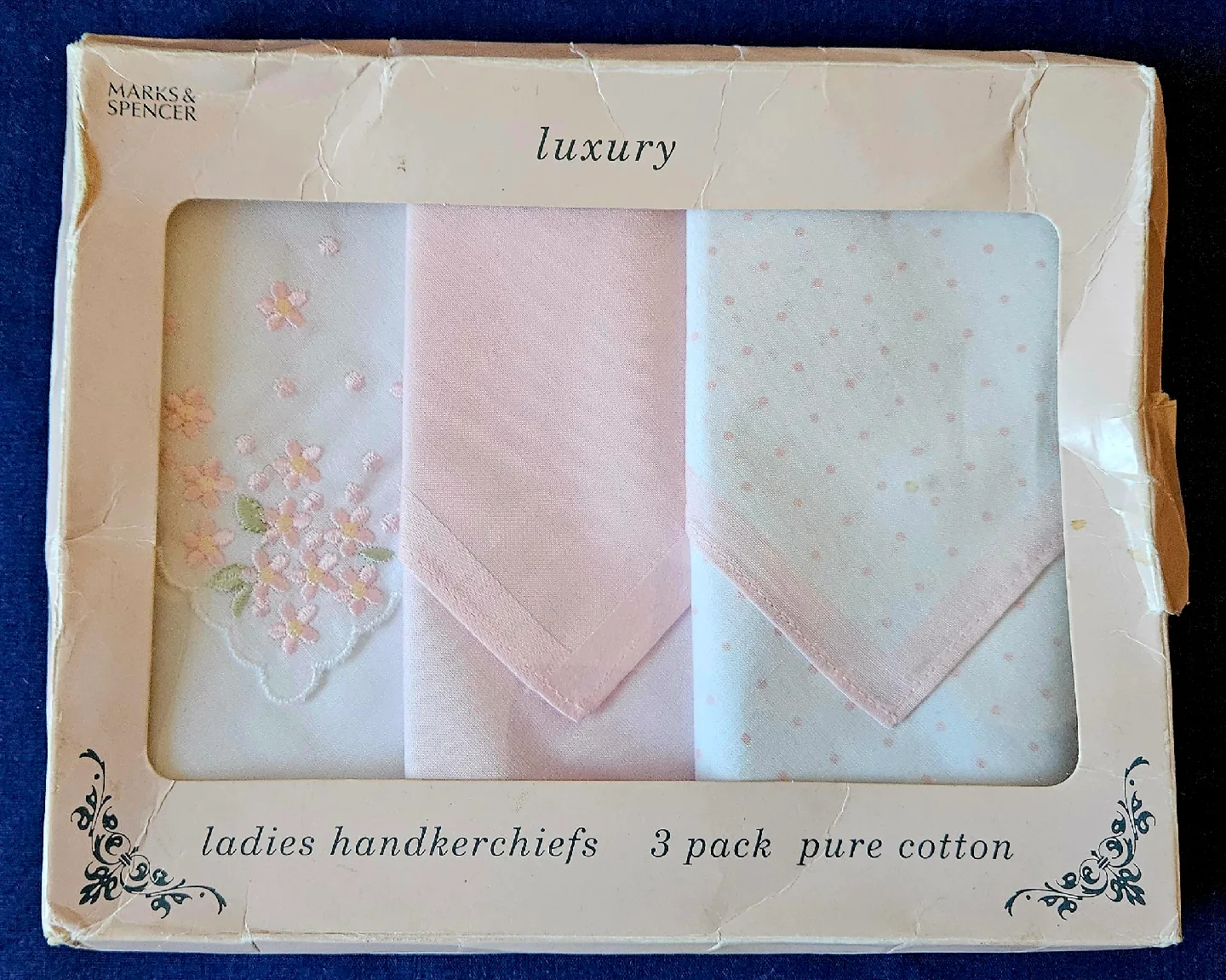 Marks & Spencer Ladies Handkerchiefs - 3 Pack ✨️ thumbnail