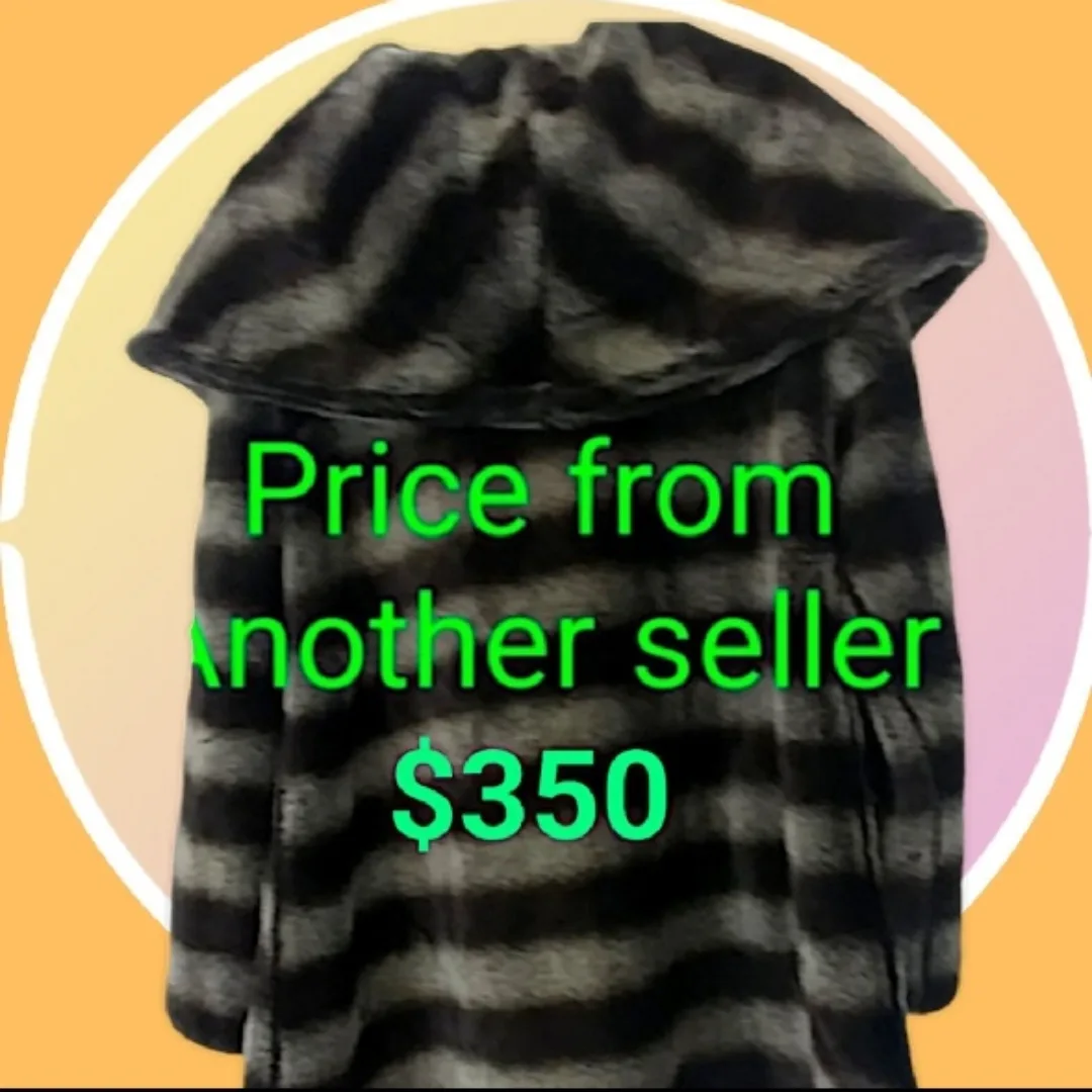 Luxury Faux Fur / Leather Reversible Illusions Sherri Cassin image indicator(10)