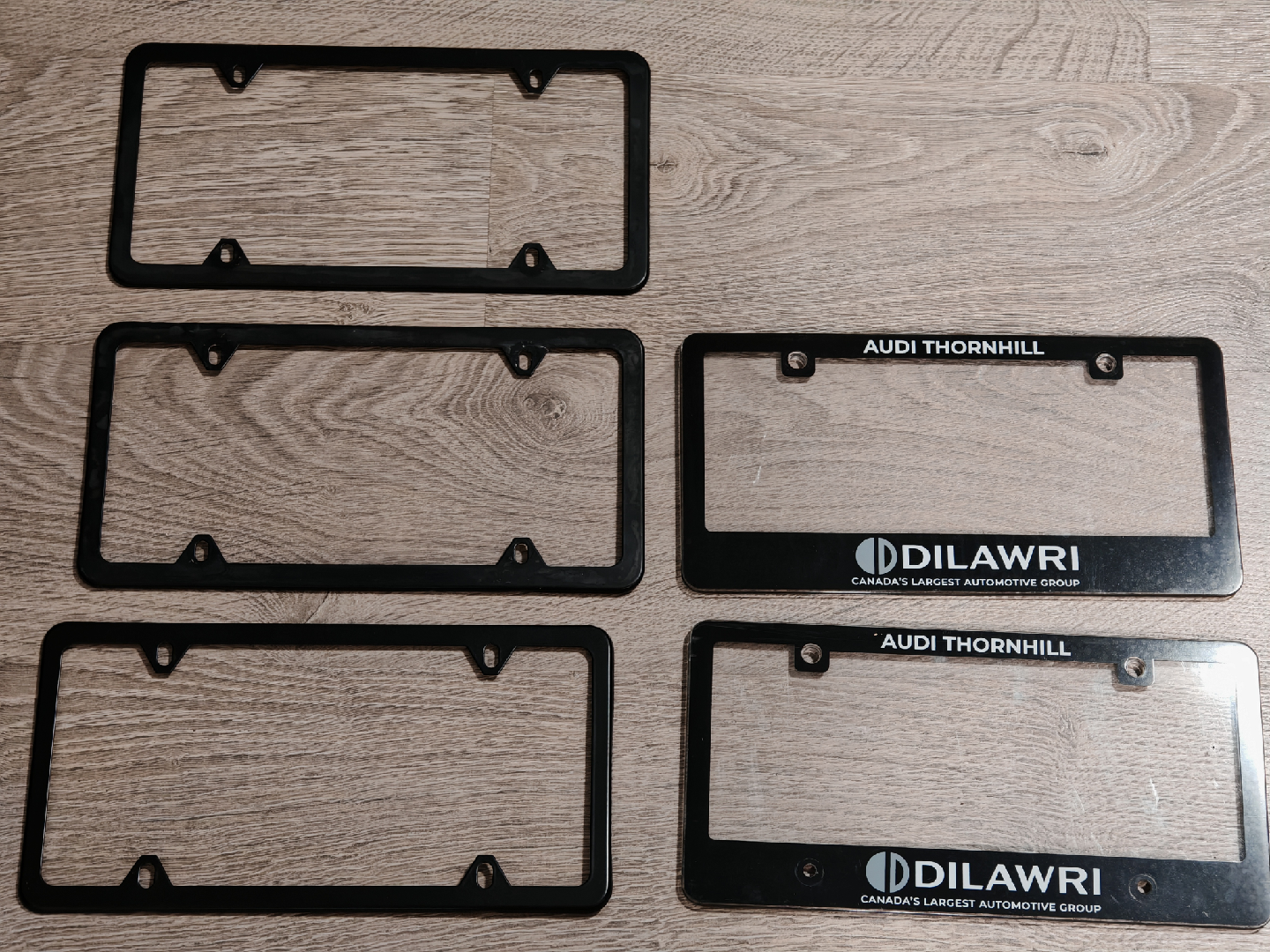 Audi License Plate Frames